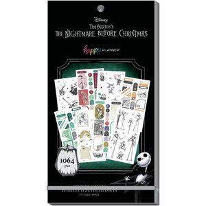 [NEW]The Happy Planner 60 Sheet Sticker Book - Disney Nightmare Before Christmas